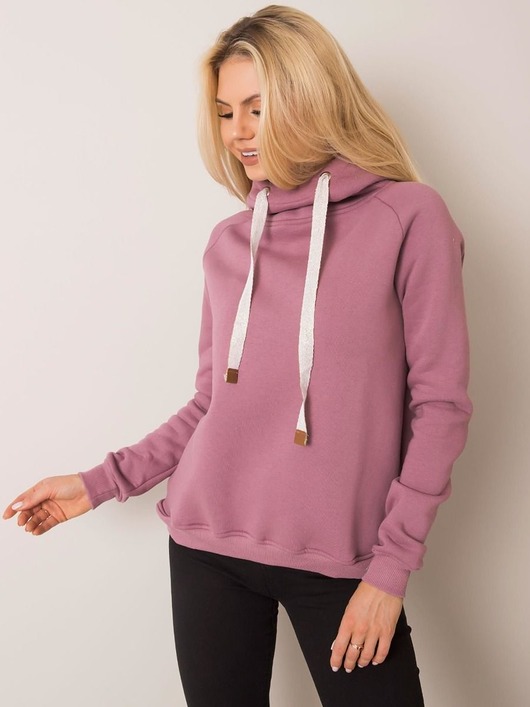 bluza z kapturem damska Wrzosowa bluza Vanessa