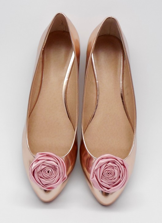 Powder Pink - klipsy do butów Coquet
