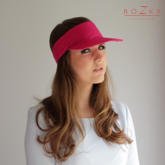 Daszek w kolorze fuksji BOZKA Luxury Handmade