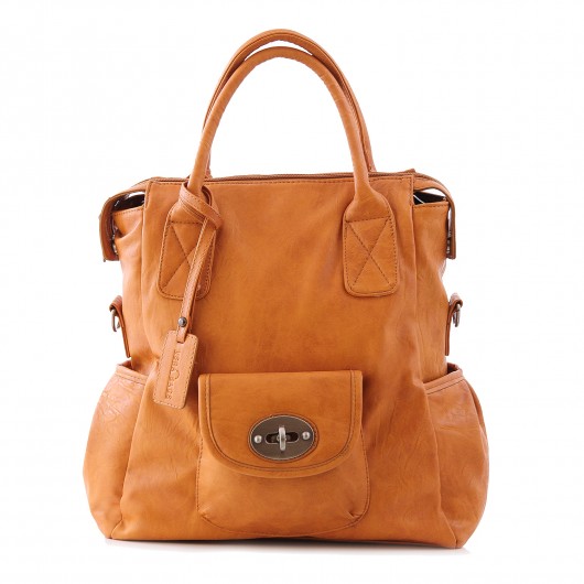 Torba do ręki lub na ramię V 10-11 Camel Vera Bags
