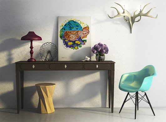 Cosmo 8. Generał Fil Svinia PLAKAT A2.   typohole
