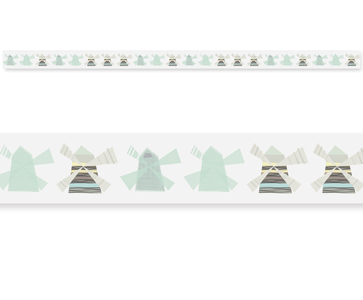 Tapeta BORDER ŚCIENNY WINDMILL Humpty Dumpty Room Decoration