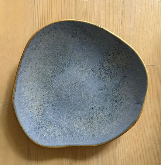 patery i talerze Lodowa patera na owoce