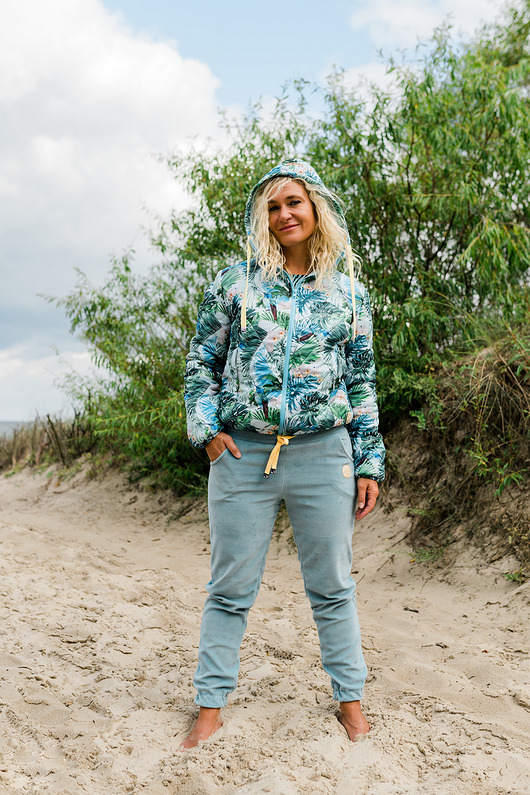 spodnie materiałowe damskie Velvet Pants