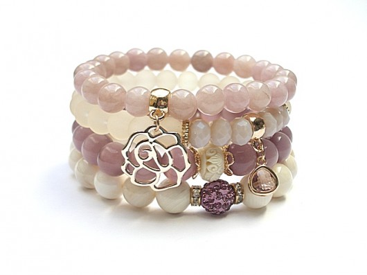 Ivory and light pink vol. 5 /21-03-2015/ set KiKa pracownia