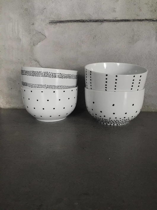 Komplet 4 misek śniadaniowych welov