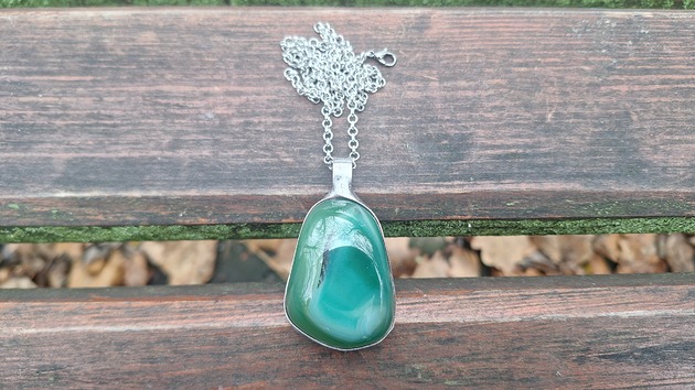 wisiory Wiosenna trawka - wisiorek