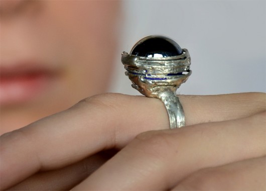 metaliczny granat Joanna Jagoda