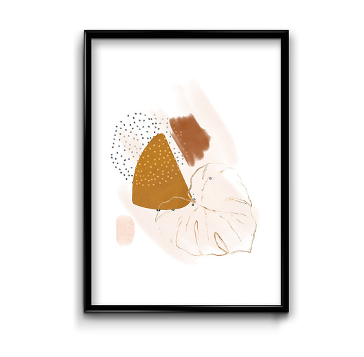 plakaty Plakat Brown&Beige No.3
