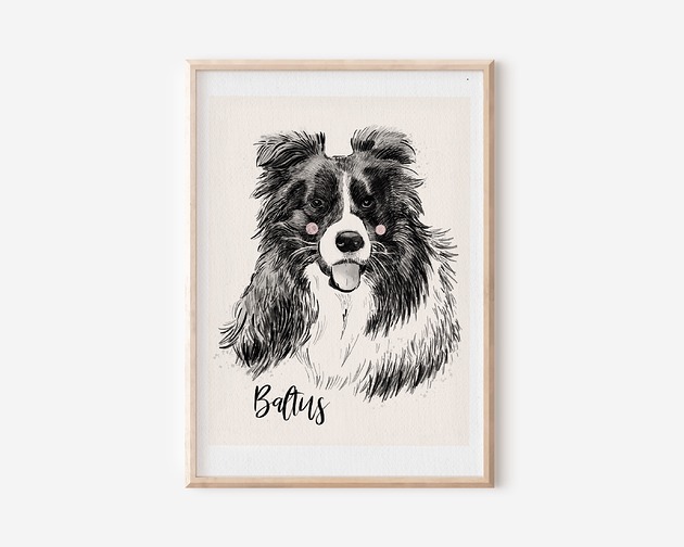 plakaty PORTRET Pupila - plakat personalizowany