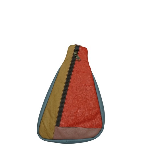 plecaki Plecak skórzany damski na jedno ramię wygodny skora naturalna OLIVKA