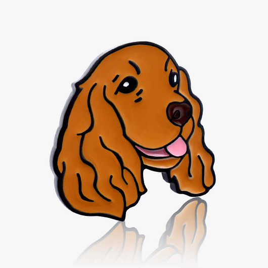 przypinki Pins " Spaniel"