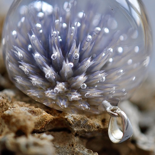 Wisior z ostem przegoranem niebieskim Grol Jewellery