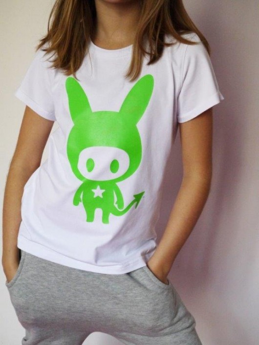 NEON GREEN shortsleeve Zombie Dash