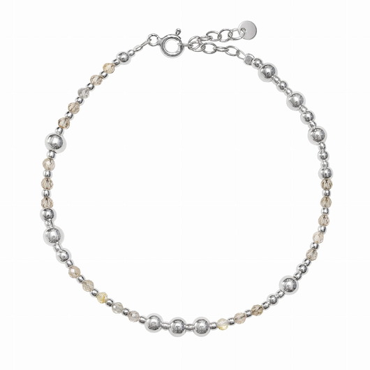 bransoletki złote Bransoletka Błysk cytryn