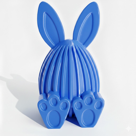 ozdoby wielkanocne Jajko Zajączek Królik na Wielkanoc do Stroika Koszyka 3D Figurka do Stroika