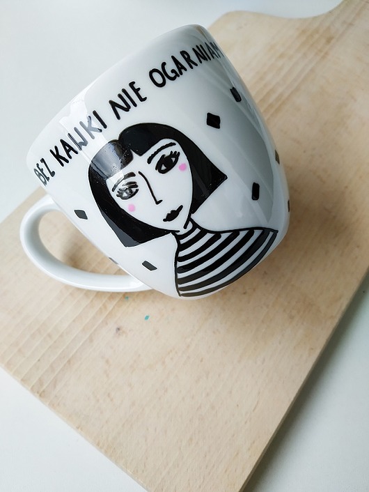 Kubek bez kawki nie ogarniam 1 MUKI design