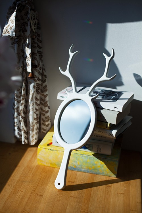 lustra stojące i wiszące Lusterko ręczne Jeleń