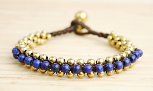 Bransoletka lapis lazuli LILITH STORE