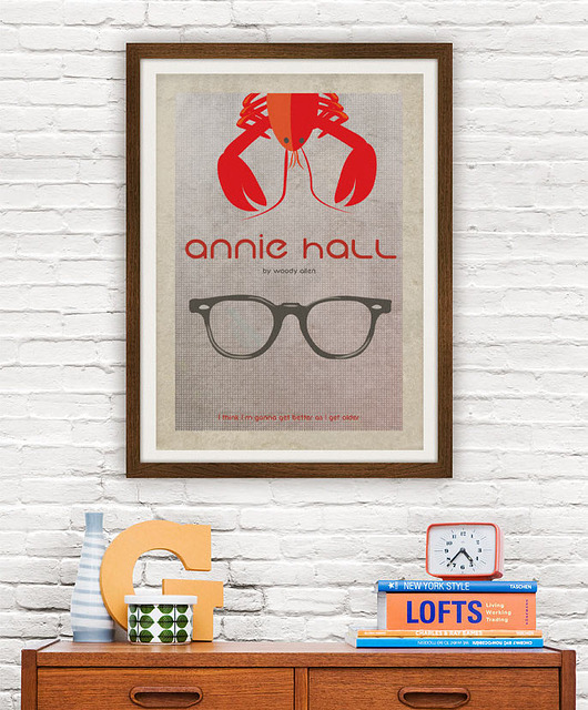 plakaty Annie Hall - Woody Allen - plakat 50x70 cm
