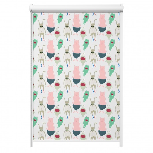 Roleta w kasecie Stwory Polly Pattern