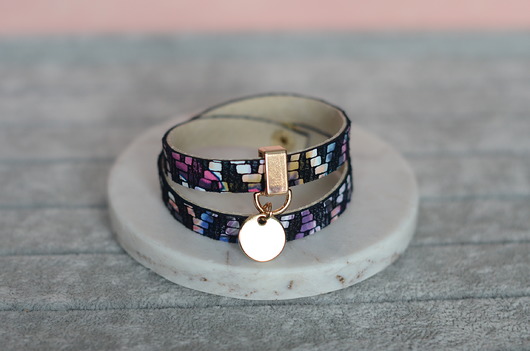 mia multicolor ring gold barboleta