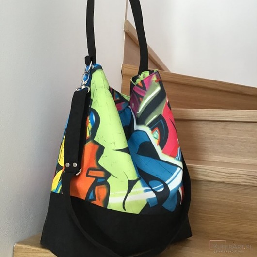 torby XXL Torba hobo XXL - print graffiti