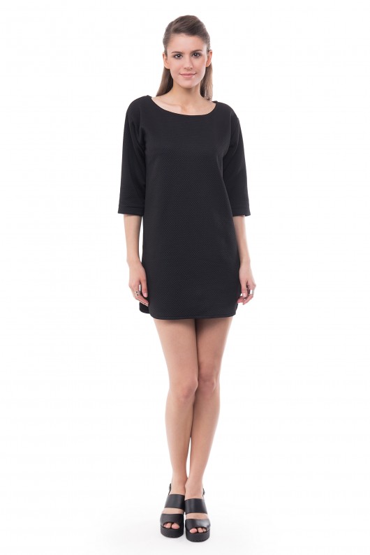 Tunika Laid - Black Czarna Miss Trouble