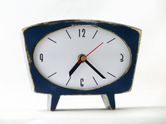 zegarek Sixty blue Clock Wood Studio