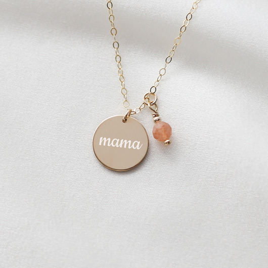 złote naszyjniki Personalizowany Naszyjnik dla Mamy