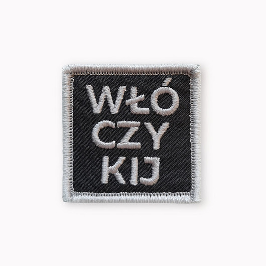 naszywki na ubrania Naszywka na rzep WŁÓCZYKIJ