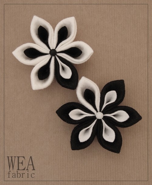 Rozeta Kropla Czarna WEAfabric
