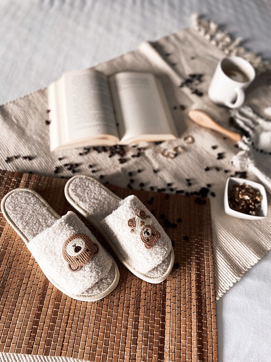 kapcie damskie Kapcie damskie miś dla kobiet