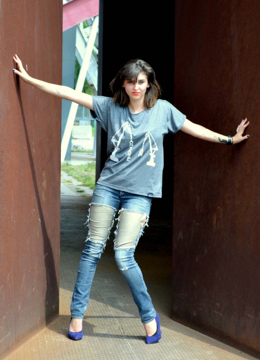 T-shirt oversize DŹWIGNIJ SIĘ ZAKLAD ze 3MIASTO