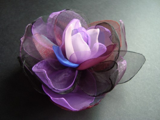 fioletowa łąka (spinka) SundayRose