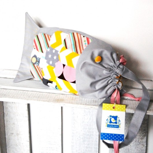 Torebka Rybka craftKASIA