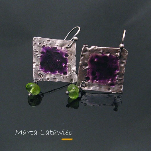 Raw amethyst Marta Latawiec