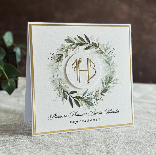 zaproszenia na komunię Zaproszenia na Komunię, wzór 73E