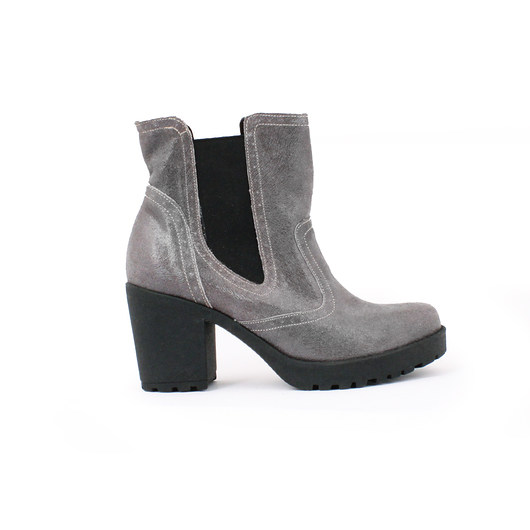 RĘCZNIE ROBIONE BOTKI ZAPATO 464 SZARY Zapato