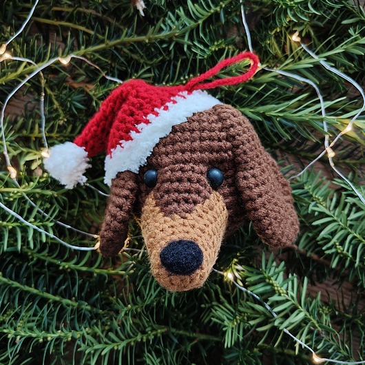 dekoracje świąteczne JAMNIK - świąteczna ozdoba dla miłośników psów!