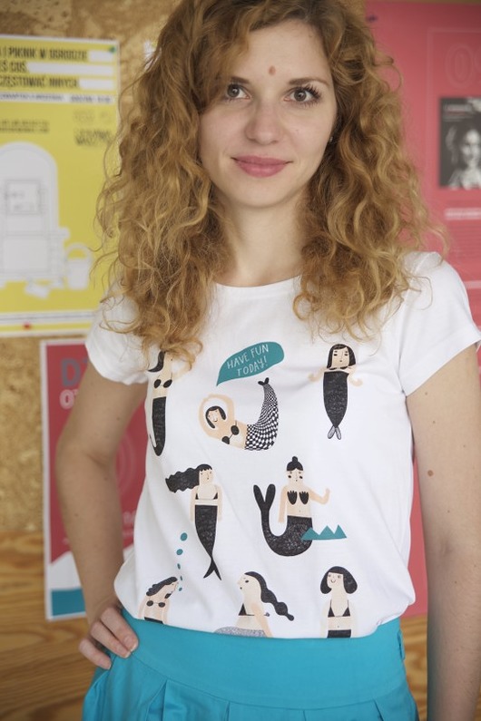 T-shirt 'Have fun today' LOVE POLAND DESIGN