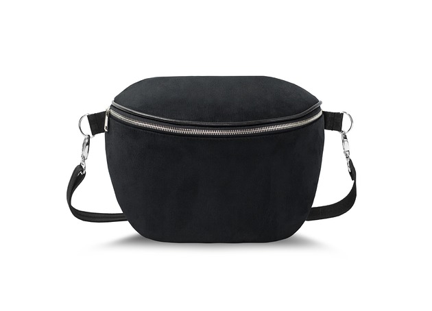 saszetka nerka Saszetka XL nerka torebka CZARNA BAGGAGE