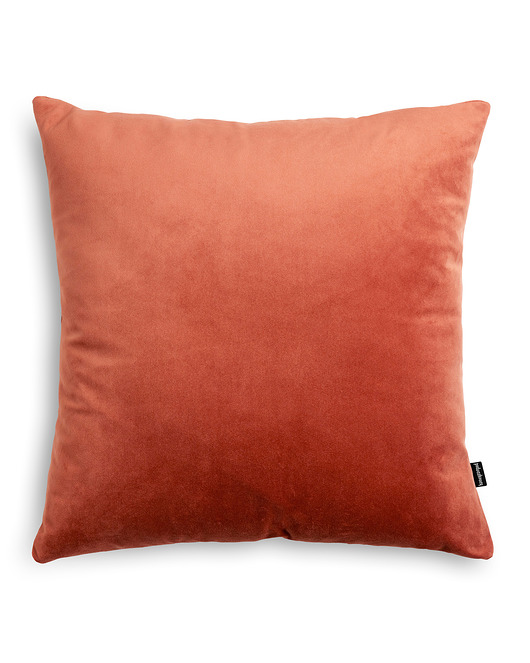 poduszki gładkie Velvet pomarańczowa poduszka dekoracyjna 45x45