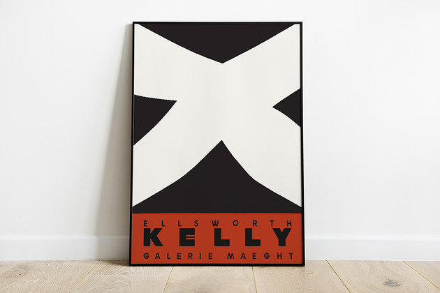 Ellsworth Kelly, grafika Pop Art Pas De LArt