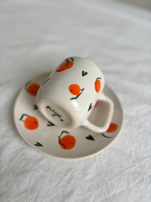 kubki Zestaw do espresso z serii MANDARINS