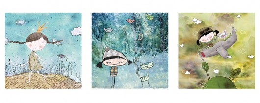 3 ilustracje miamilu