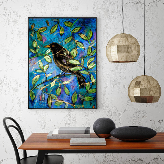 plakaty Kos - plakat 50x70 cm