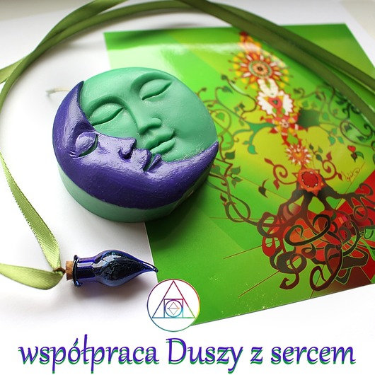 świeczniki i świece Zestaw Medytacyjny Współpraca Duszy i serca
