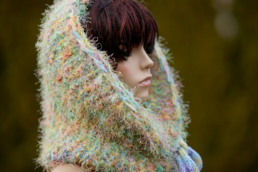 Komin GIGANT FUR RAINBOW HERBE DESIGN