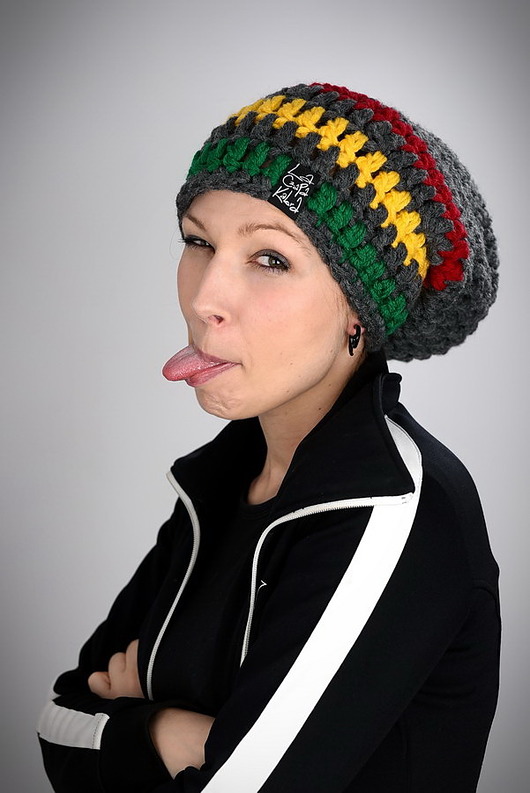 DreadLove Rasta 05 - CIEMNO SZARA LaCzapaKabra